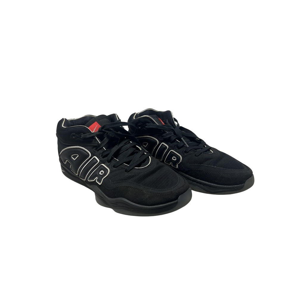 Nike Air Zoom Shoes Mens Size 10 Black‎ AIR Logo Basketball Sneakers FZ4643-003